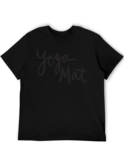 Yoga Mat Graphic T-Shirt