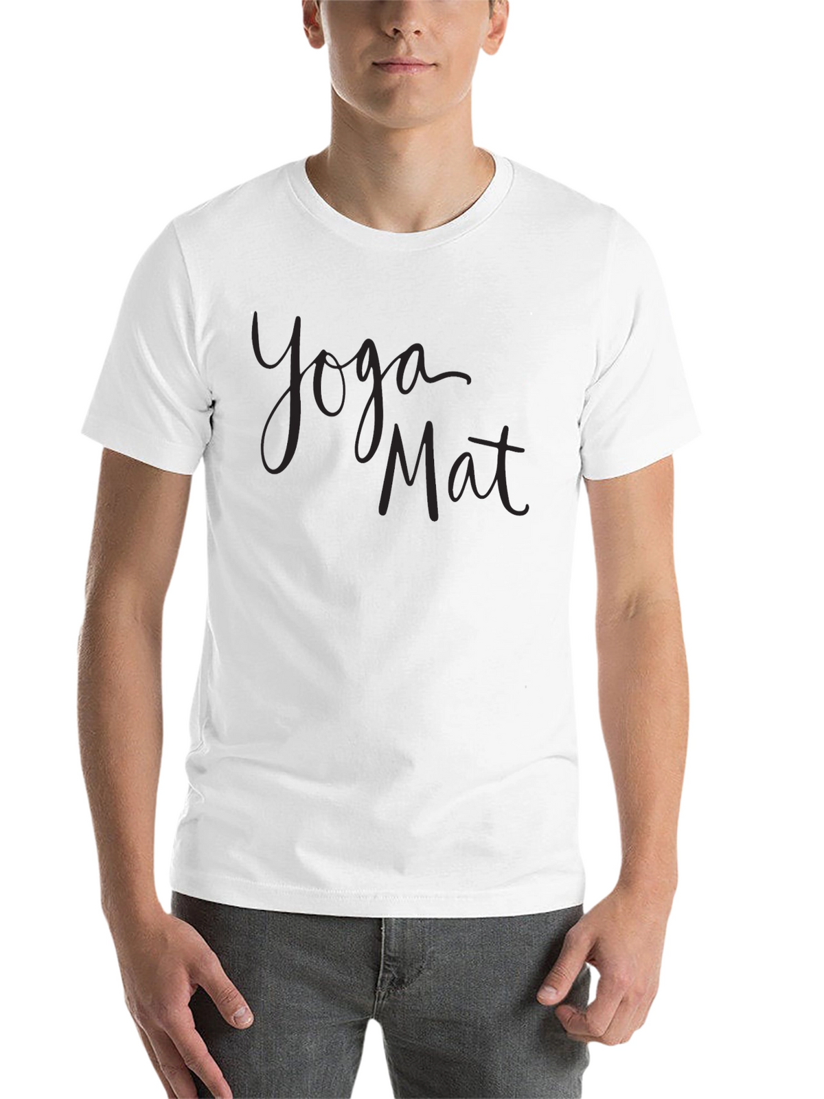Yoga Mat Graphic T-Shirt