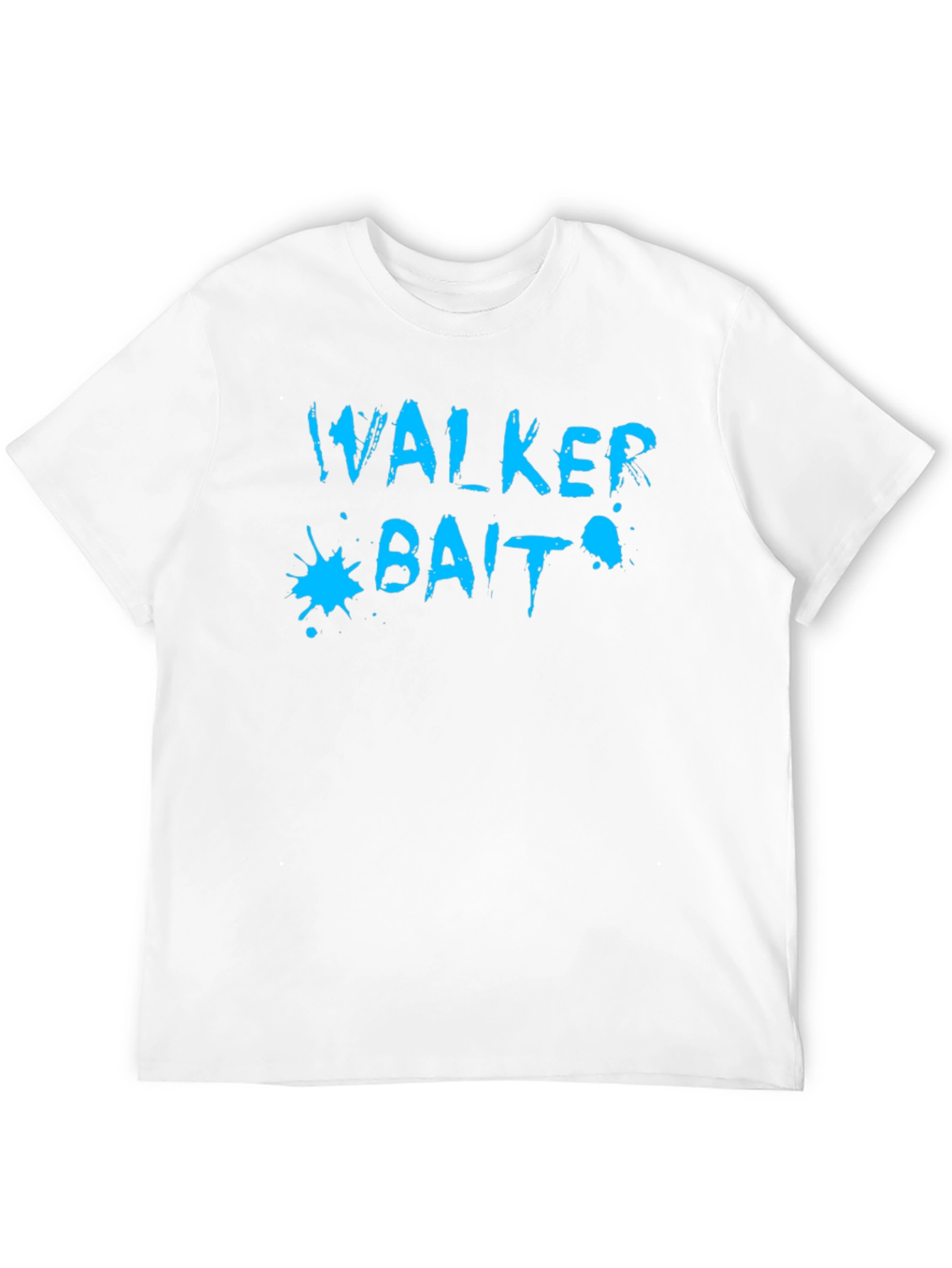 Walker Bait Graphic Tee - Casual Black T-Shirt