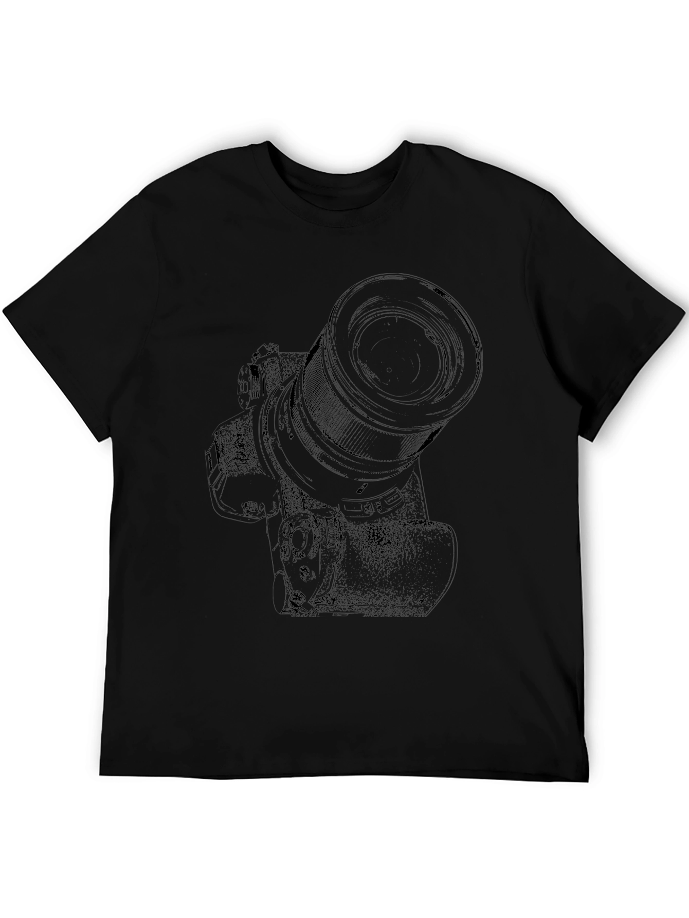 Camera Graphic Tee - Photographer T-Shirt