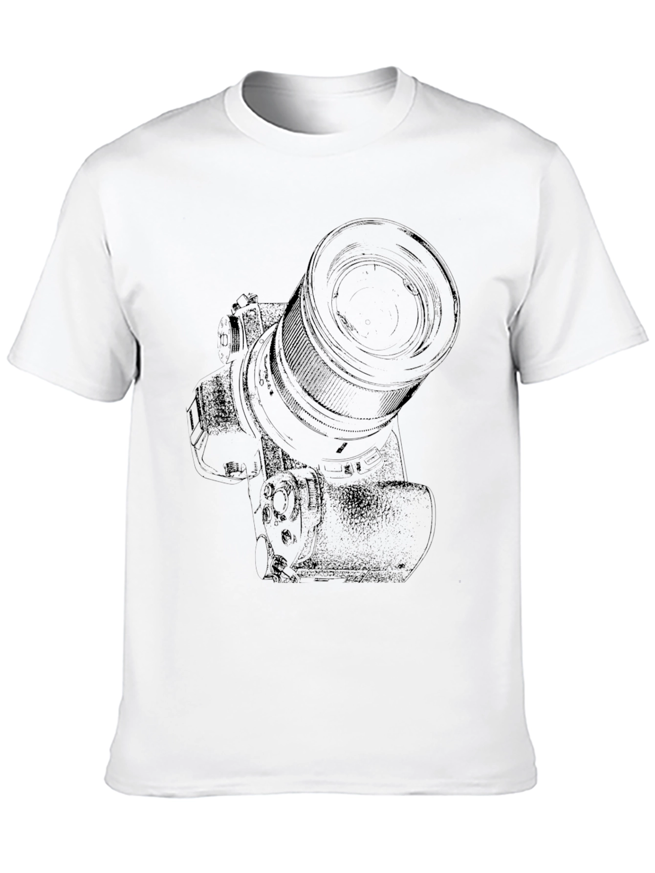 Camera Graphic Tee - Photographer T-Shirt