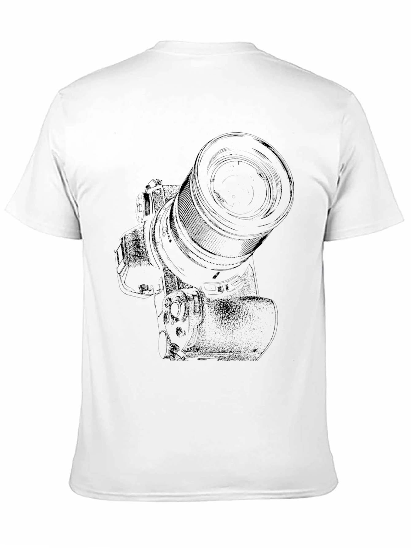 Camera Graphic Tee - Photographer T-Shirt