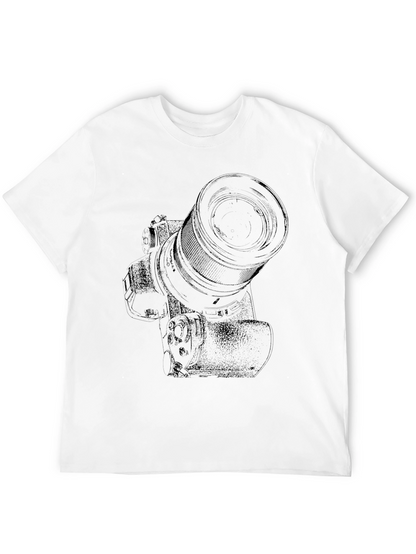 Camera Graphic Tee - Photographer T-Shirt