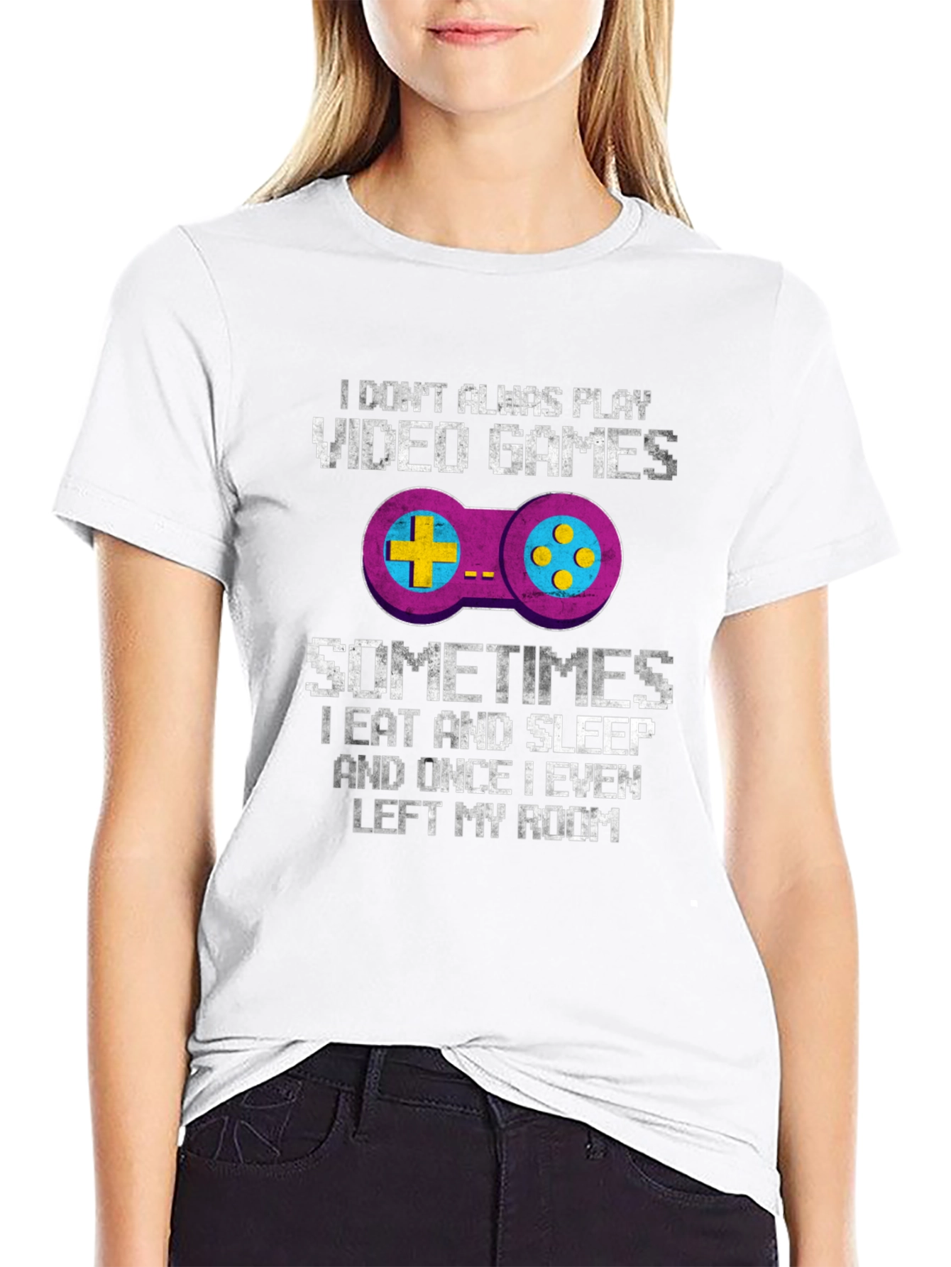 Funny Gamer T-Shirt: I Dont Always Play Video Games
