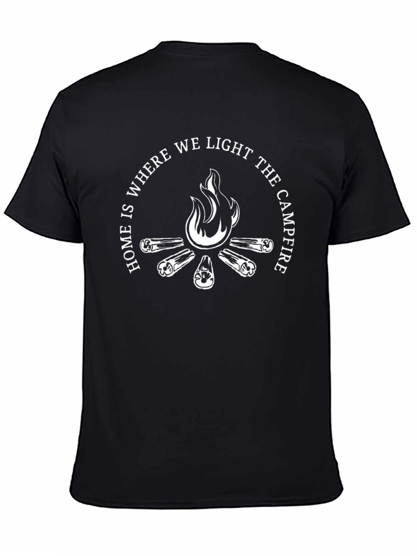 Campfire T-Shirt - Home is Where We Light
