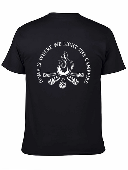 Campfire T-Shirt - Home is Where We Light