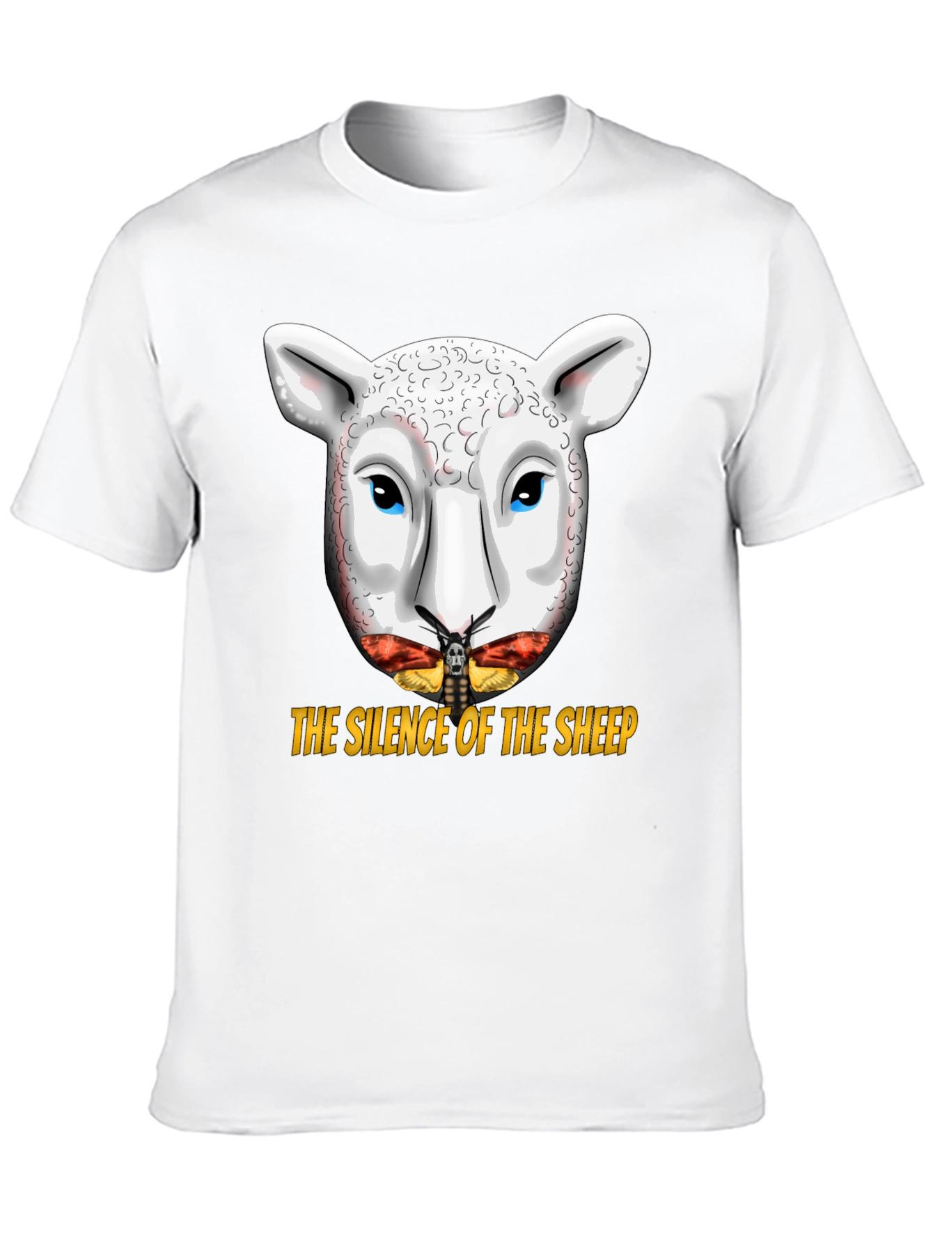 Silence of the Sheep T-Shirt - Graphic Print Tee