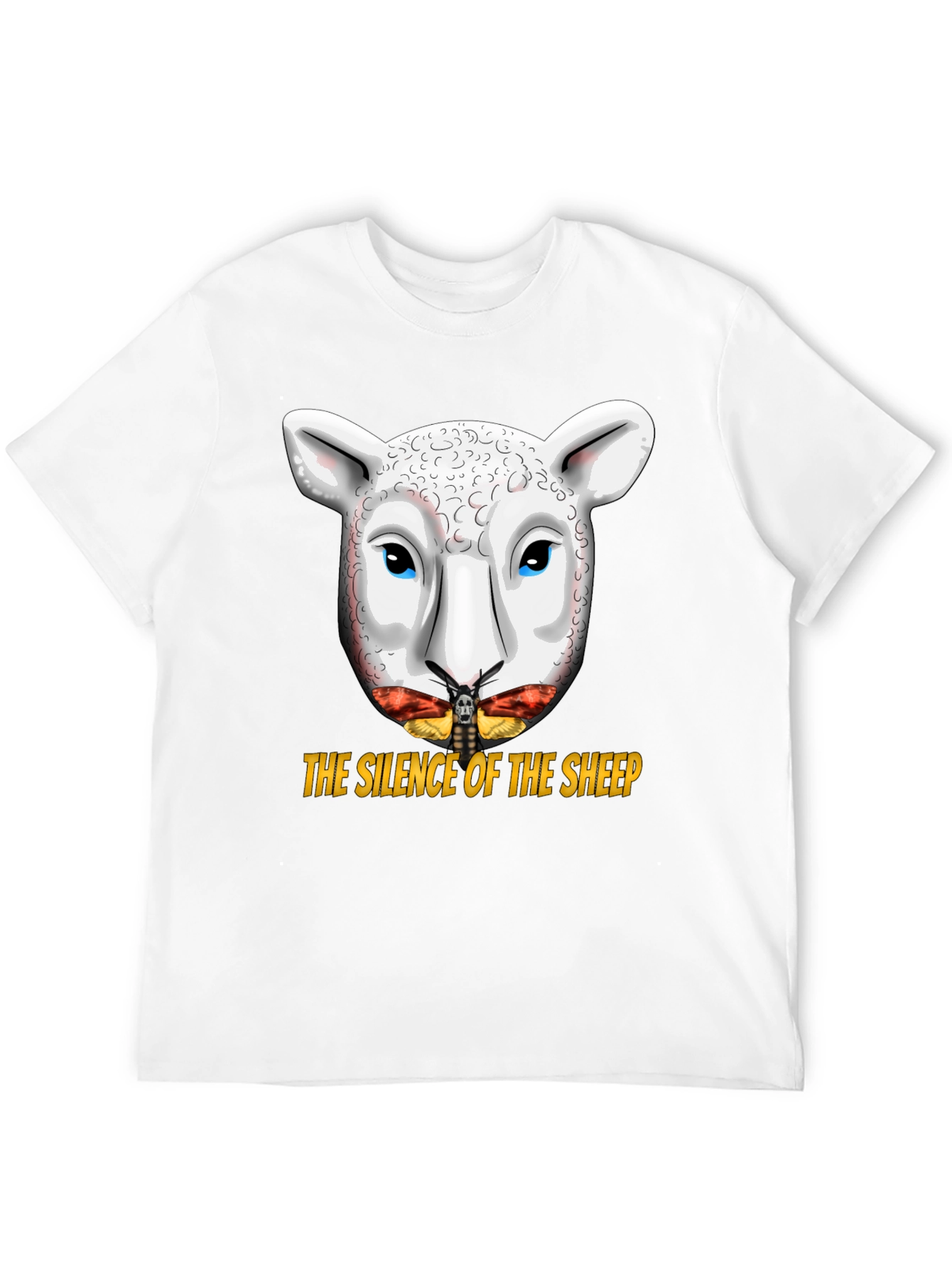 Silence of the Sheep T-Shirt - Graphic Print Tee