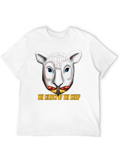 Silence of the Sheep T-Shirt - Graphic Print Tee