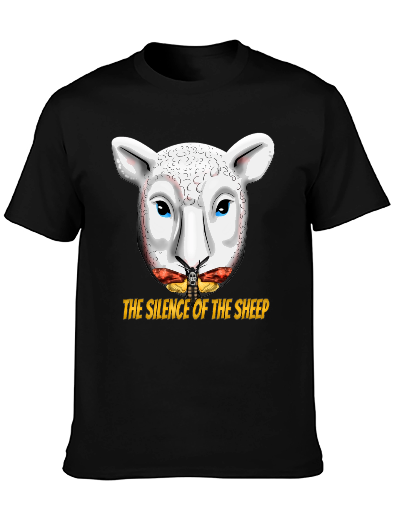 Silence of the Sheep T-Shirt - Graphic Print Tee