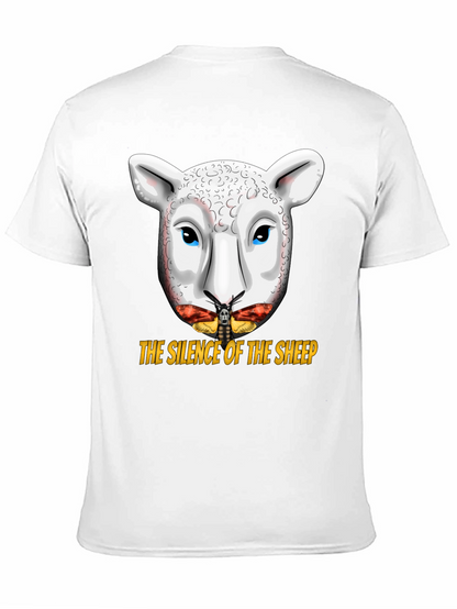 Silence of the Sheep T-Shirt - Graphic Print Tee
