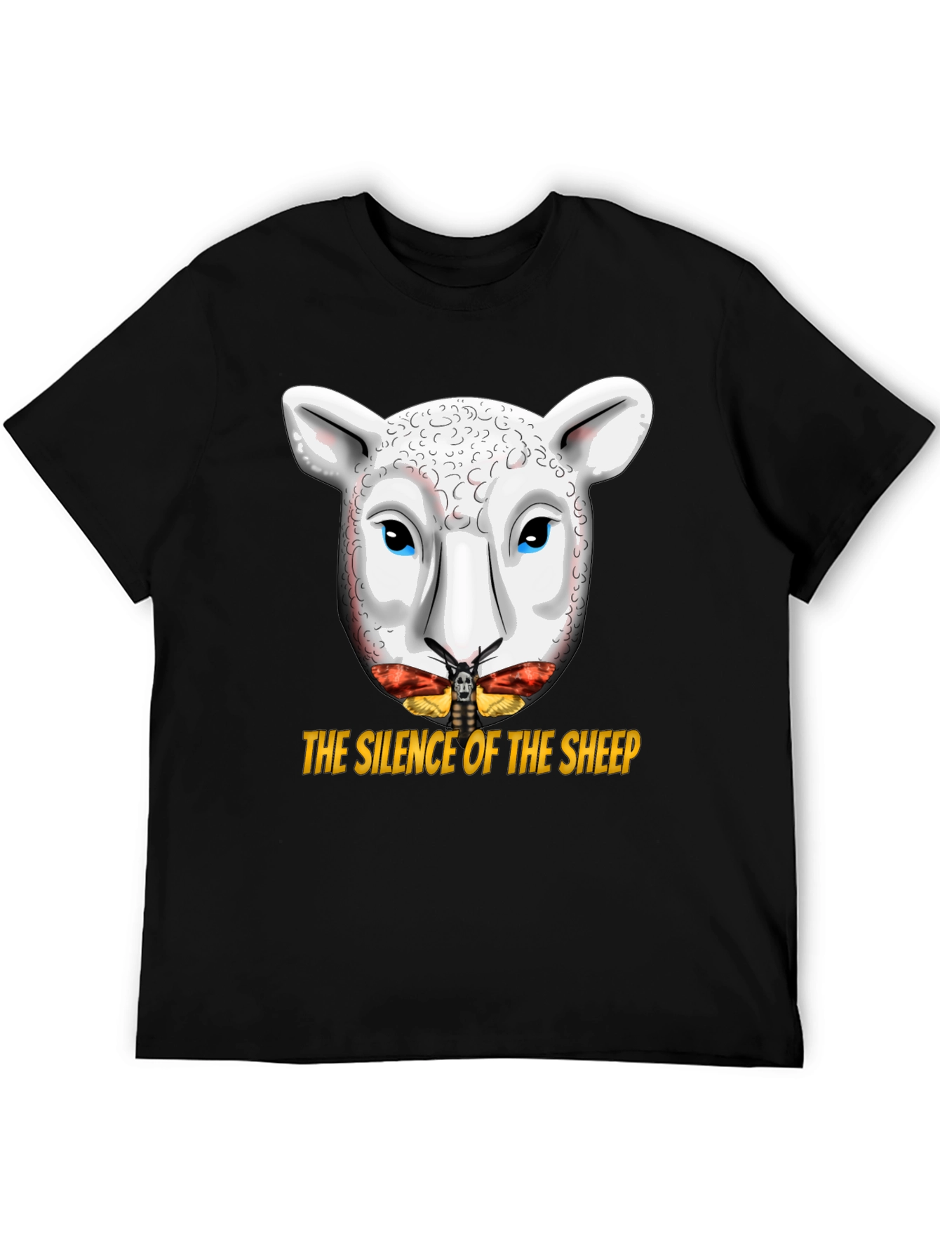 Silence of the Sheep T-Shirt - Graphic Print Tee