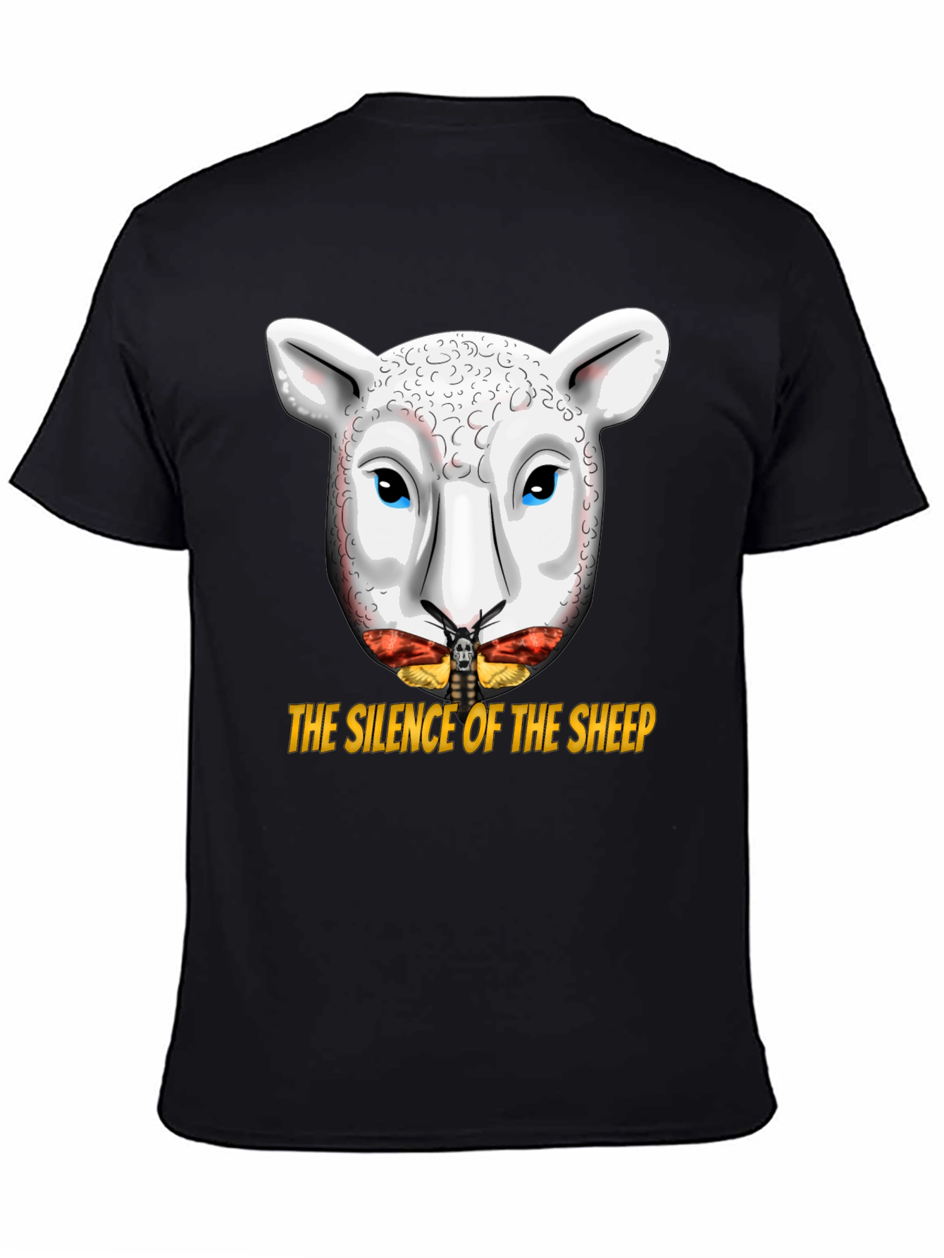 Silence of the Sheep T-Shirt - Graphic Print Tee