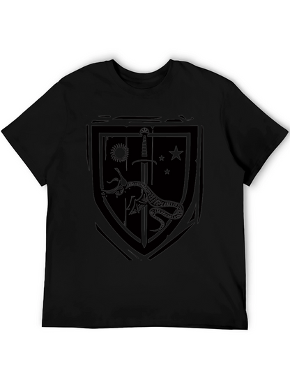 Emblem Shield Black T-Shirt