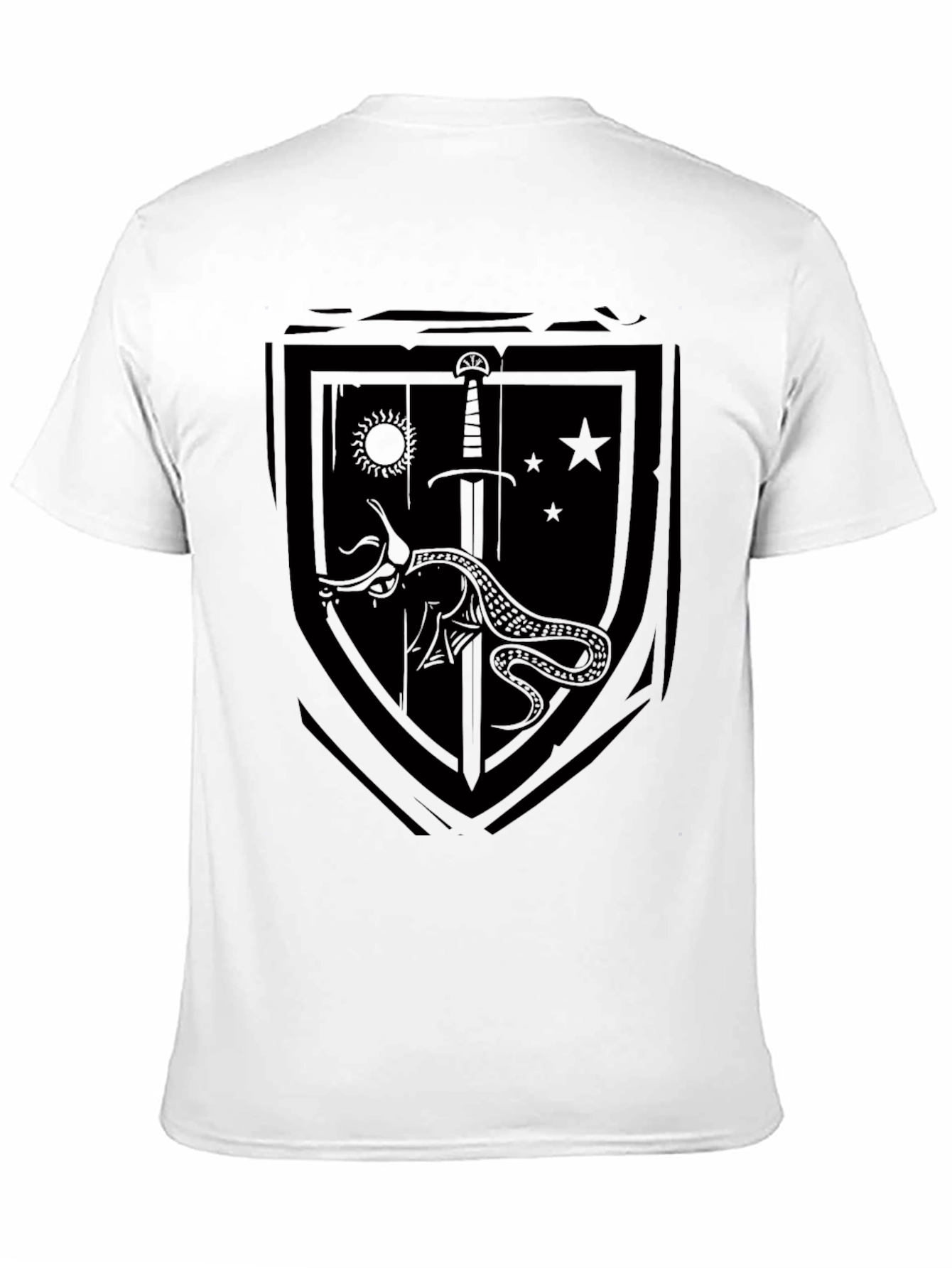Emblem Shield Black T-Shirt