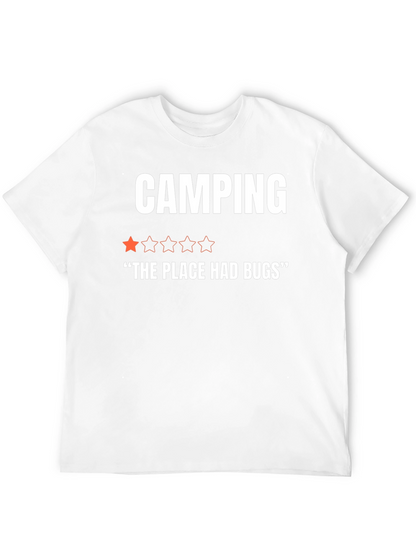 Camping One-Star Funny Graphic T-Shirt