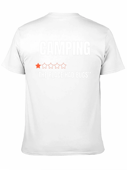 Camping One-Star Funny Graphic T-Shirt