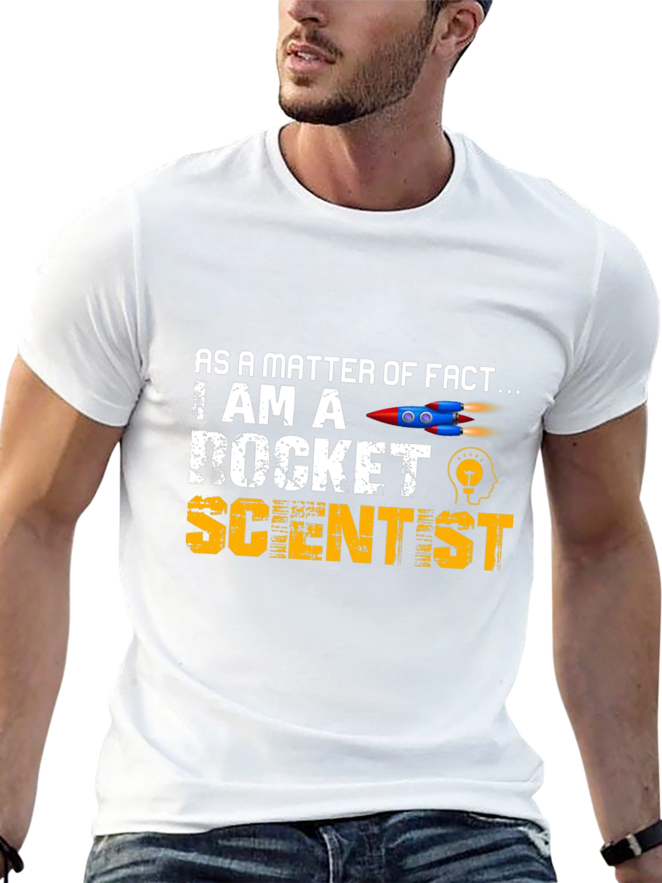 Rocket Scientist Graphic Tee