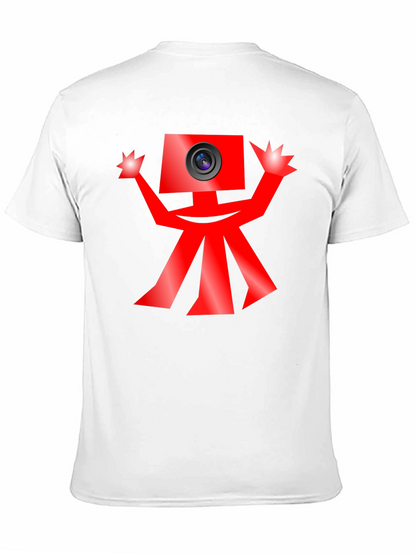 Quirky Camera Character Graphic Tee