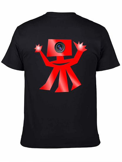 Quirky Camera Character Graphic Tee