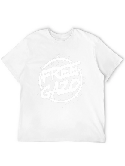 Free Gazo Black T-Shirt - Graphic Print Tee