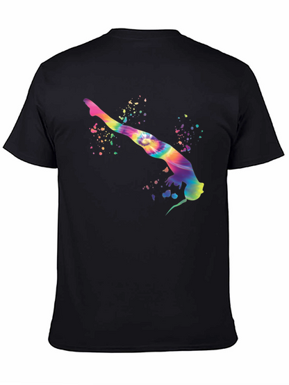 Tie-Dye Gymnast Graphic Tee