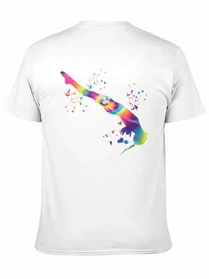 Tie-Dye Gymnast Graphic Tee