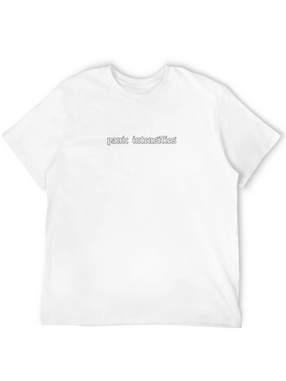 Panic Intensifies Graphic Tee - Soft Black Cotton T-Shirt