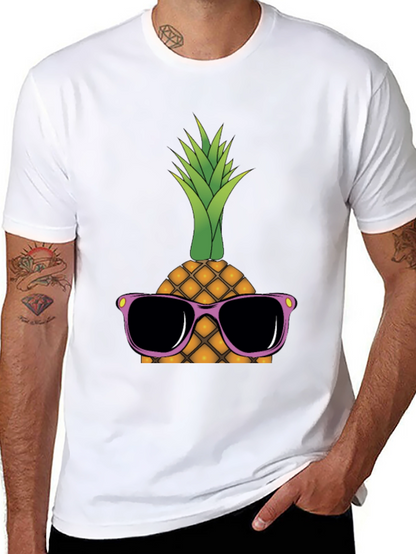 Cool Pineapple Graphic T-Shirt