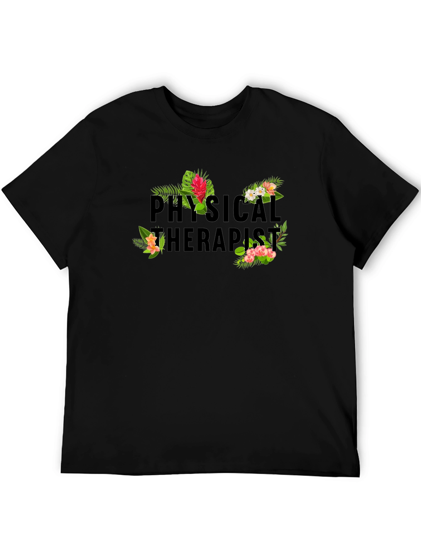 Physical Therapist Floral T-Shirt