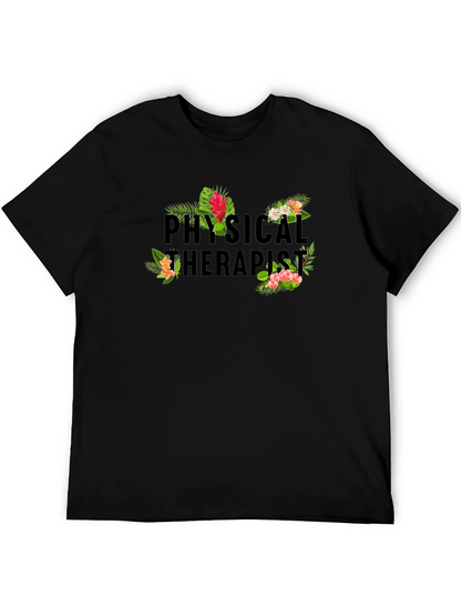 Physical Therapist Floral T-Shirt