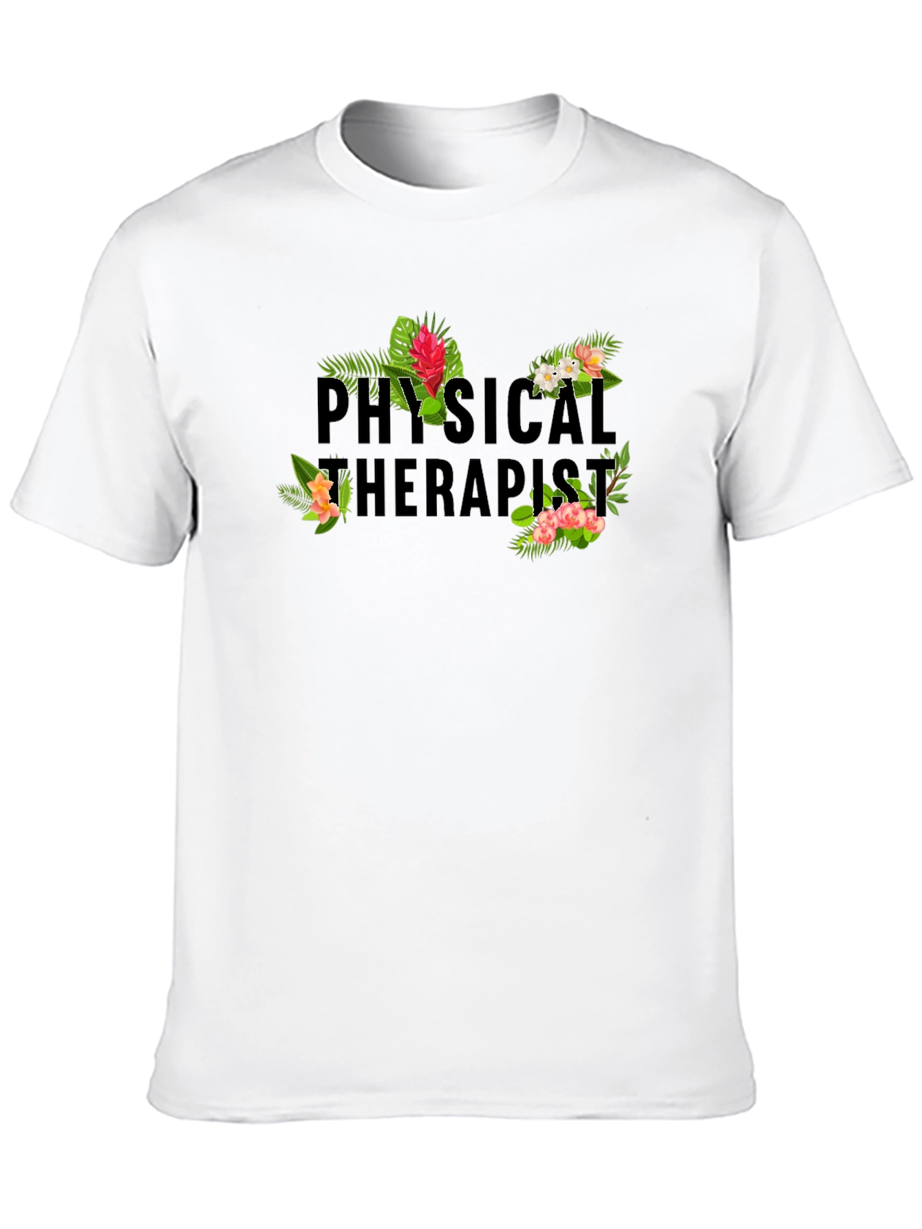 Physical Therapist Floral T-Shirt