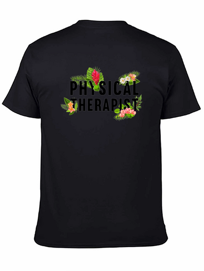 Physical Therapist Floral T-Shirt