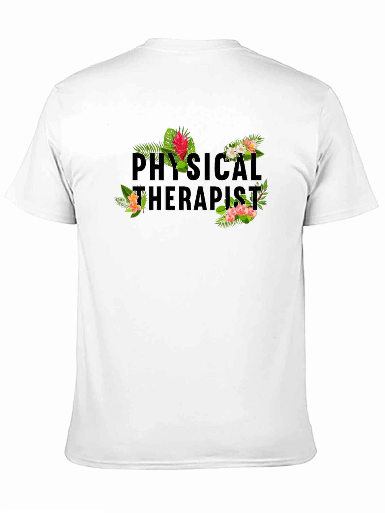 Physical Therapist Floral T-Shirt