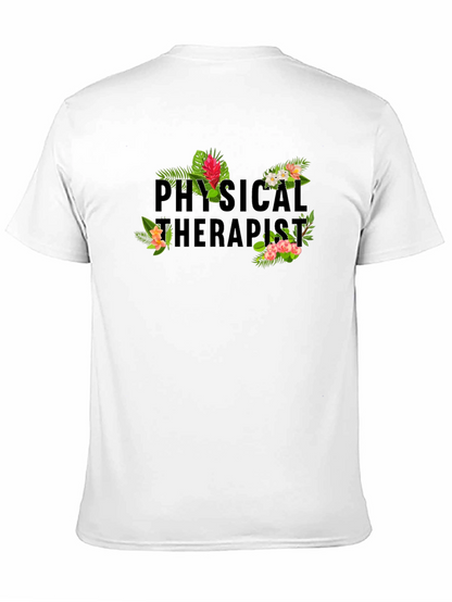 Physical Therapist Floral T-Shirt