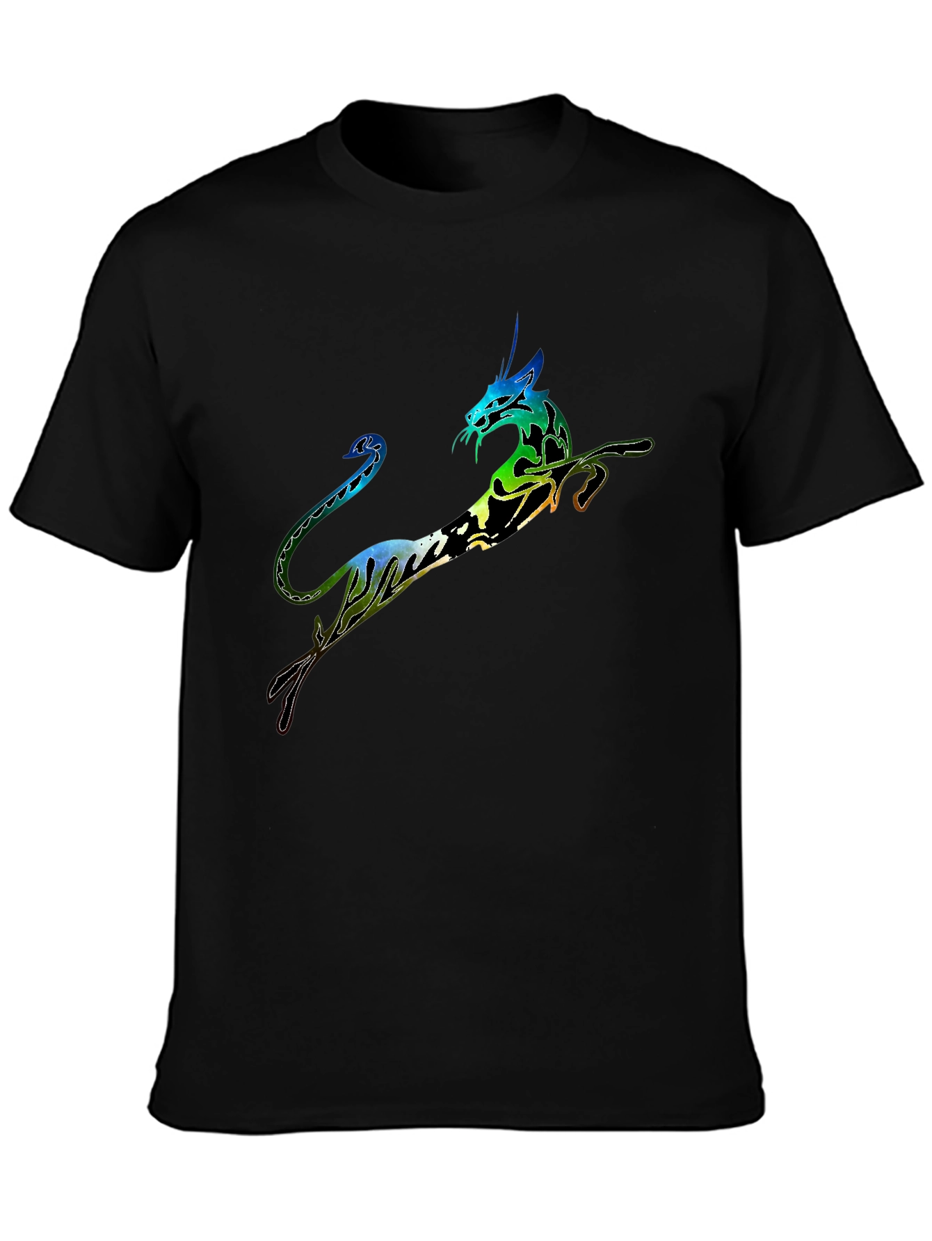 Unique Dragon Graphic Print Tee