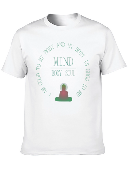 Mind Body Soul T-Shirt - Good Vibes