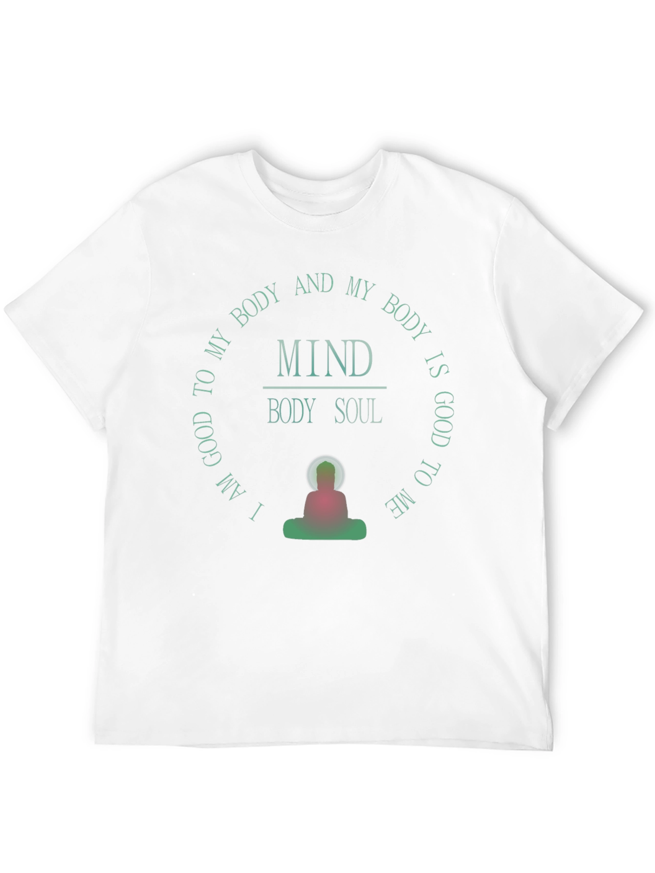 Mind Body Soul T-Shirt - Good Vibes
