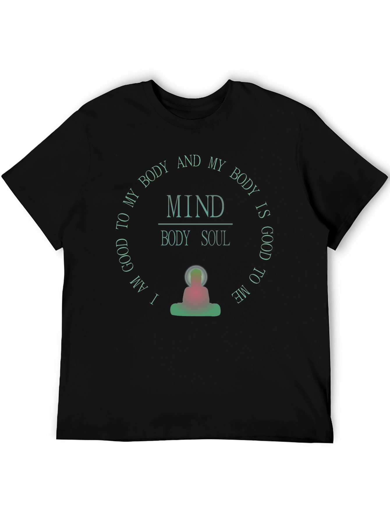 Mind Body Soul T-Shirt - Good Vibes
