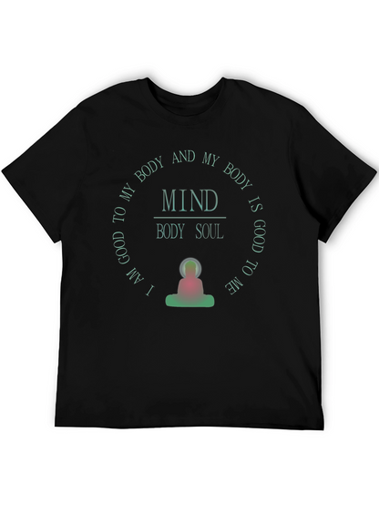 Mind Body Soul T-Shirt - Good Vibes