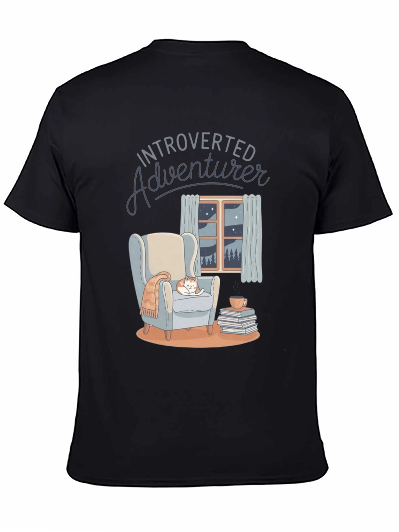 Introverted Adventurer Comfort Graphic Tee