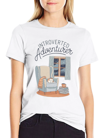 Introverted Adventurer Comfort Graphic Tee