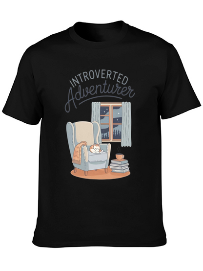 Introverted Adventurer Comfort Graphic Tee