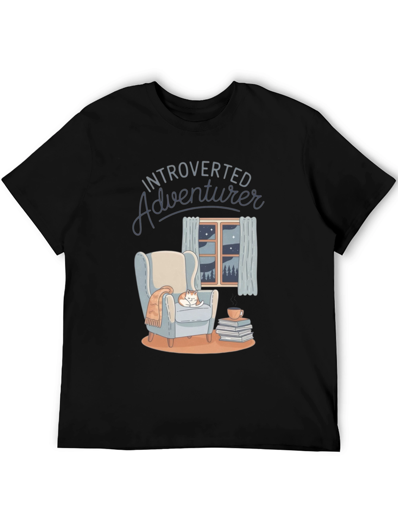 Introverted Adventurer Comfort Graphic Tee