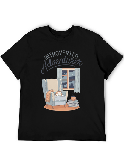 Introverted Adventurer Comfort Graphic Tee