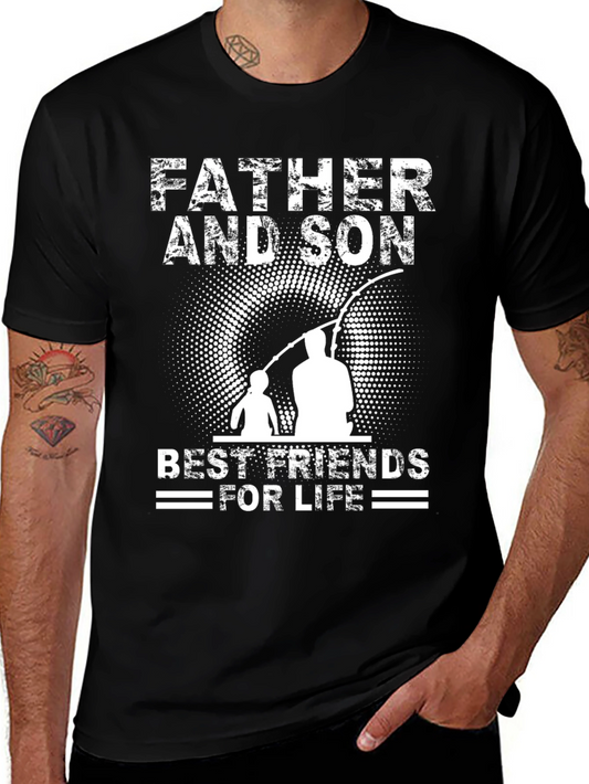 Father & Son Fishing T-Shirt - Best Friends For Life