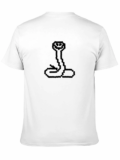Pixel Cobra Graphic Tee - Black