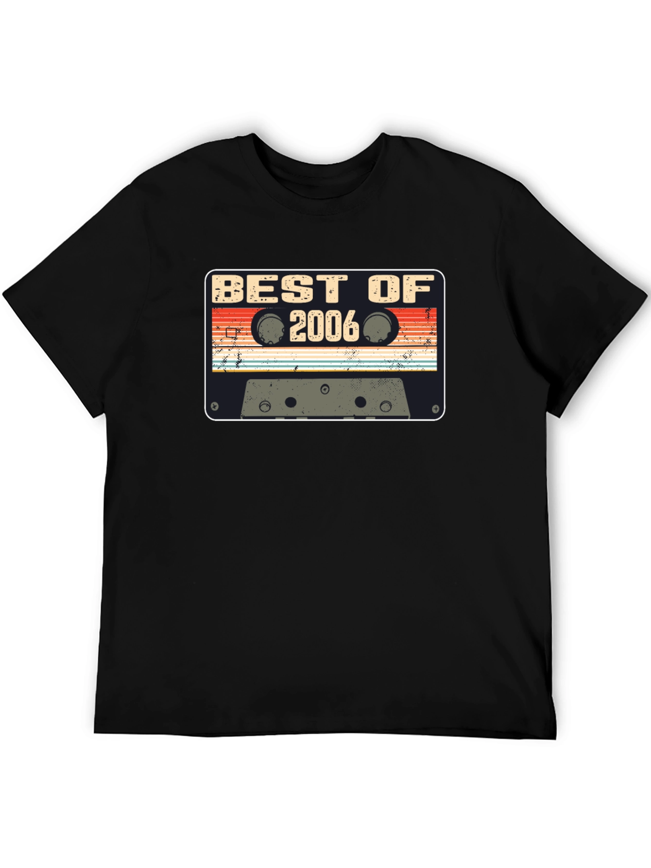 Best of 2006 Cassette Tape Black T-Shirt
