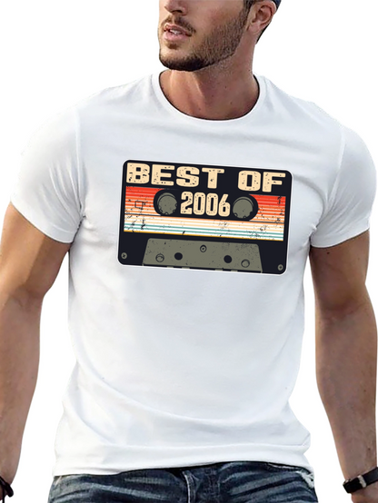 Best of 2006 Cassette Tape Black T-Shirt