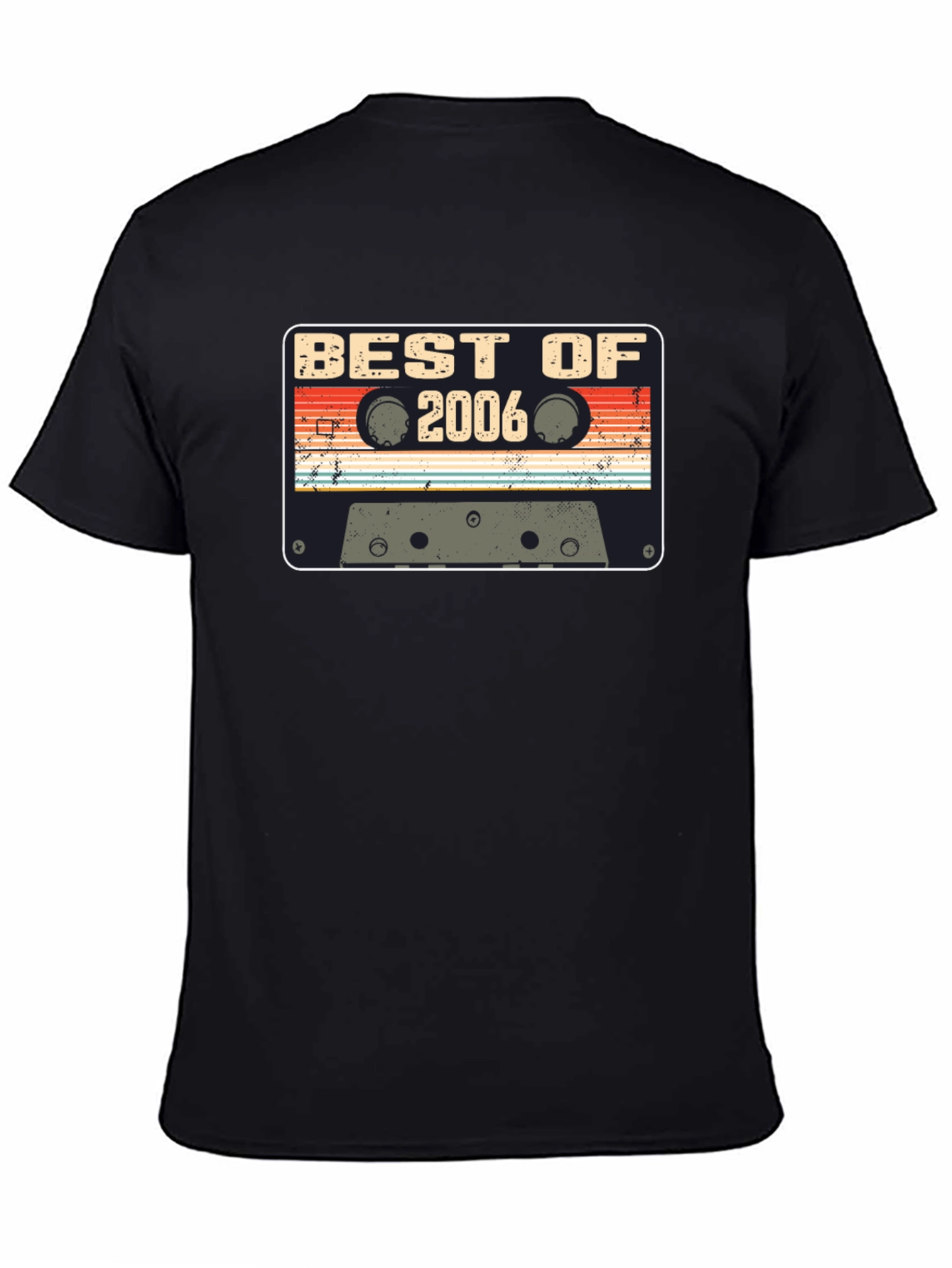 Best of 2006 Cassette Tape Black T-Shirt